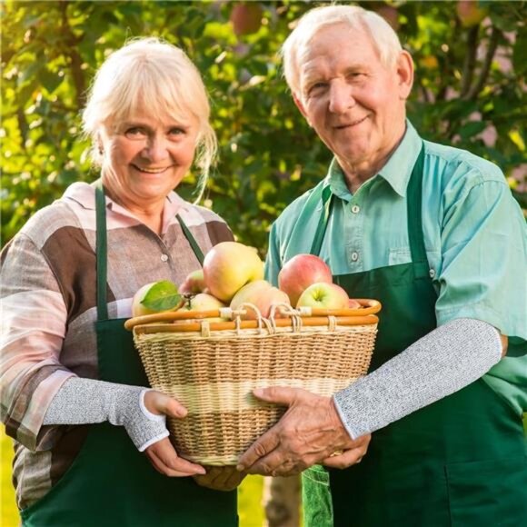 Arm Protectors for Thin Skin and Bruising Cut Resistant Arm Sleeves - Picture 13 of 14